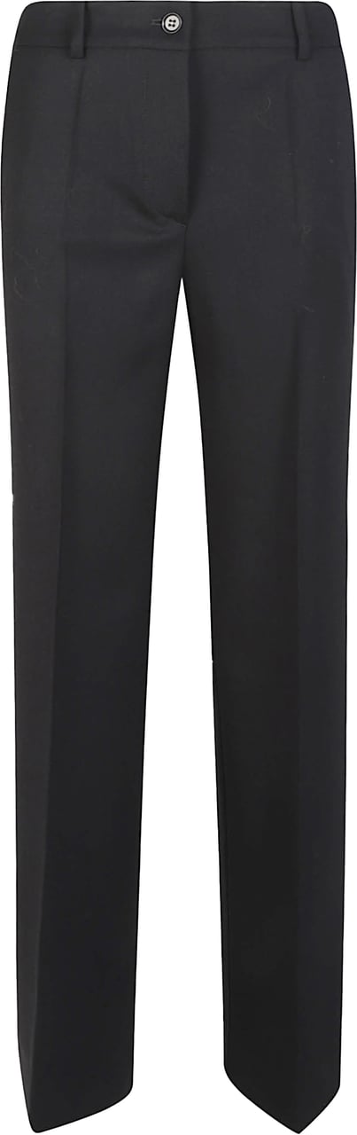 P.A.R.O.S.H. Liliuxy Wide Leg Pant Black Zwart