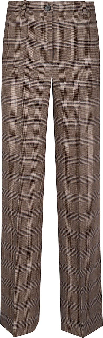 P.A.R.O.S.H. Riley Wide Leg Pant Brown Bruin