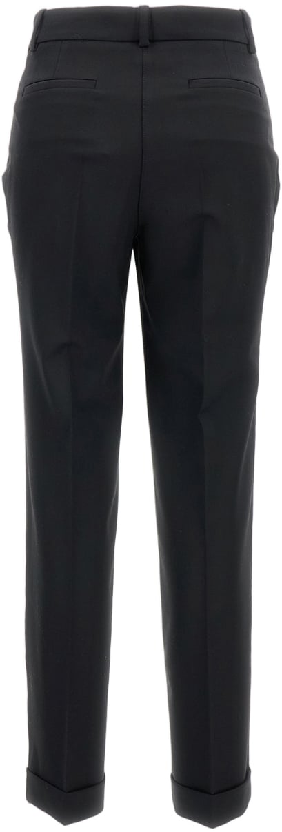 P.A.R.O.S.H. Sallia Bi-Stretch Trousers Zwart