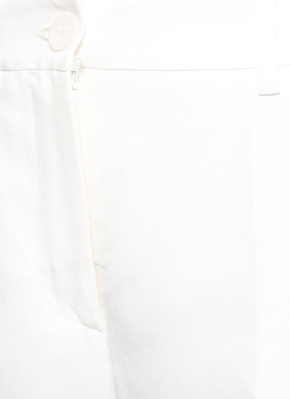 P.A.R.O.S.H. Trousers Ivory Wit
