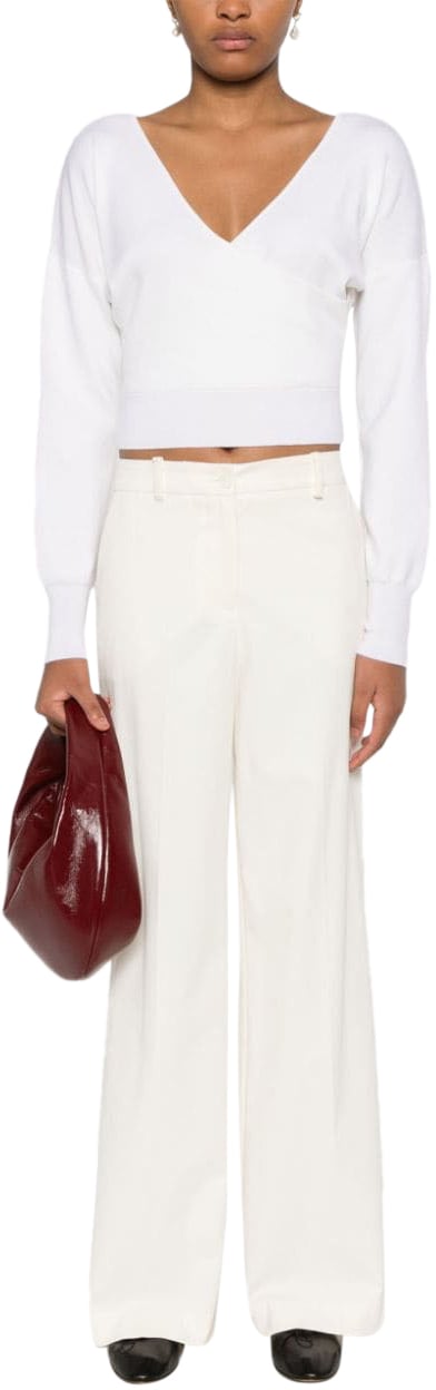 P.A.R.O.S.H. Trousers White Wit