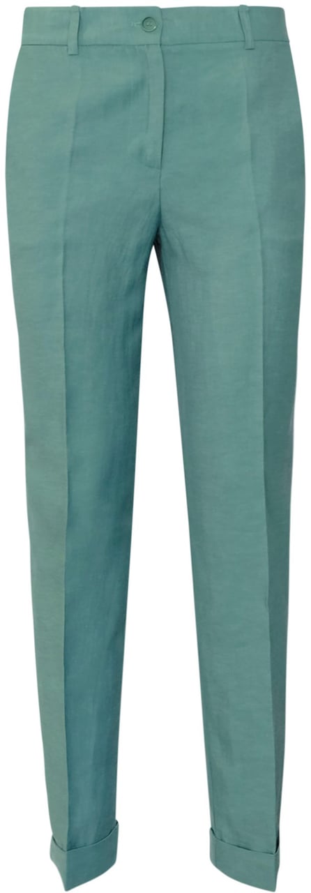 P.A.R.O.S.H. PAROSH D232443 068 RAISA25 GREEN VISCOSE PANTS Groen