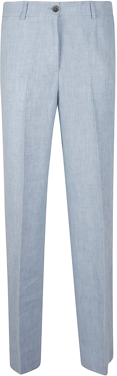 P.A.R.O.S.H. Blink Wide Leg Pant Blue Blauw