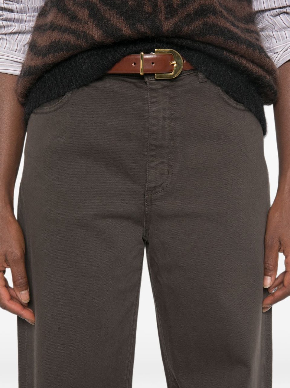 P.A.R.O.S.H. Jeans Brown Bruin