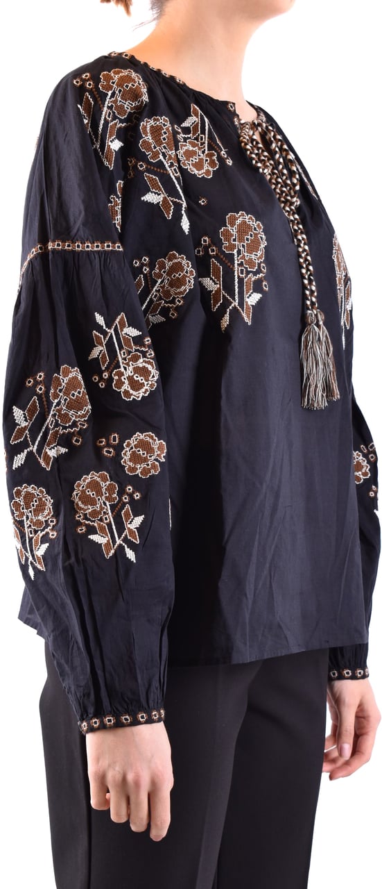 P.A.R.O.S.H. Shirt Black Zwart