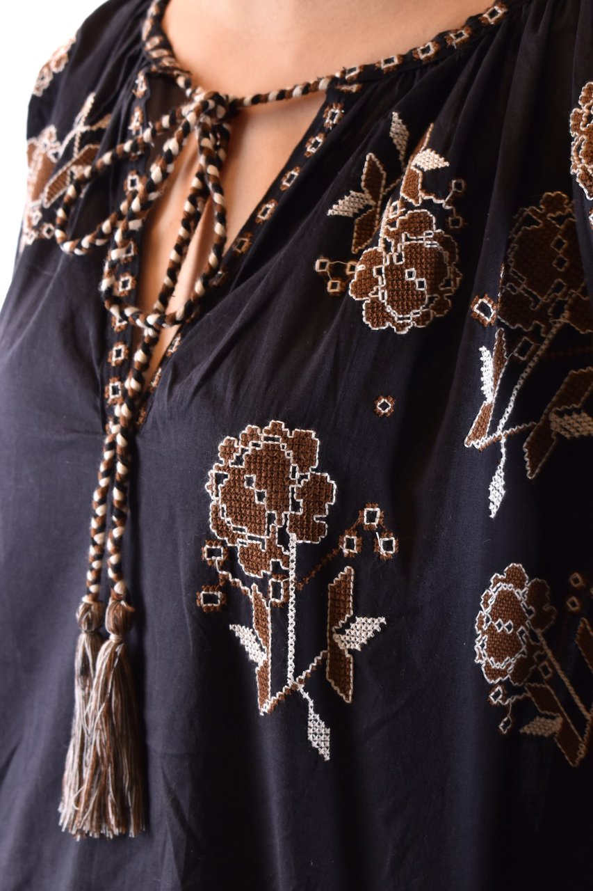 P.A.R.O.S.H. Shirt Black Zwart