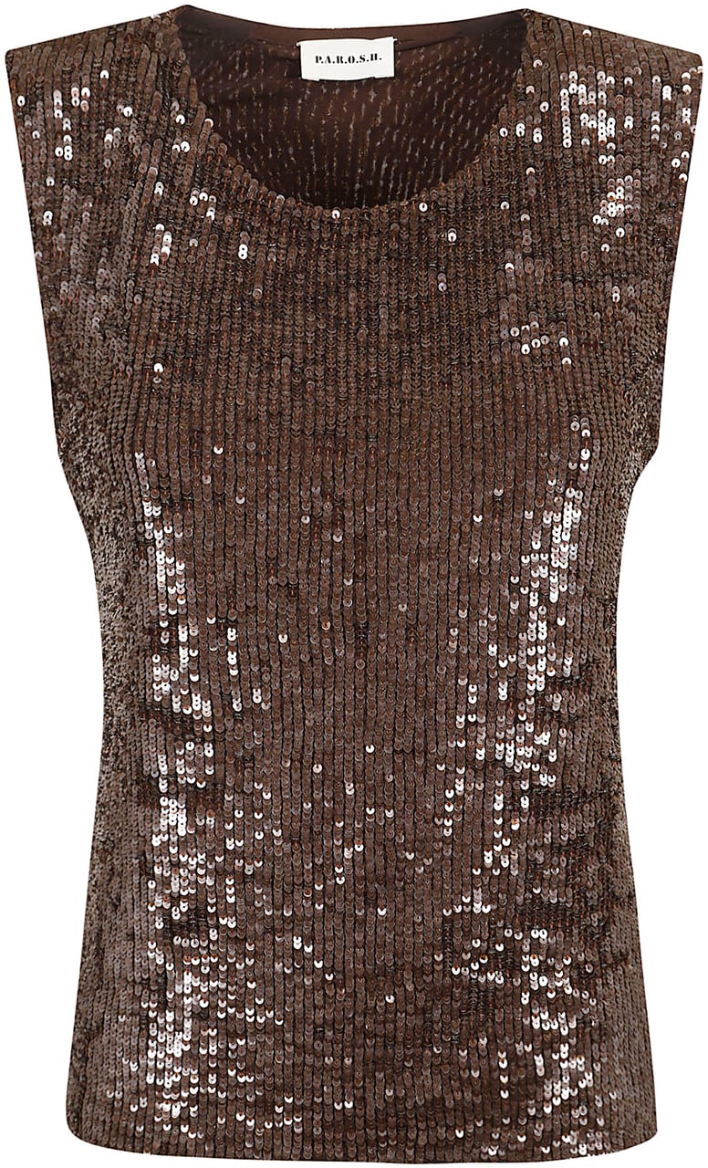 P.A.R.O.S.H. PAROSH BLUSA Maroon