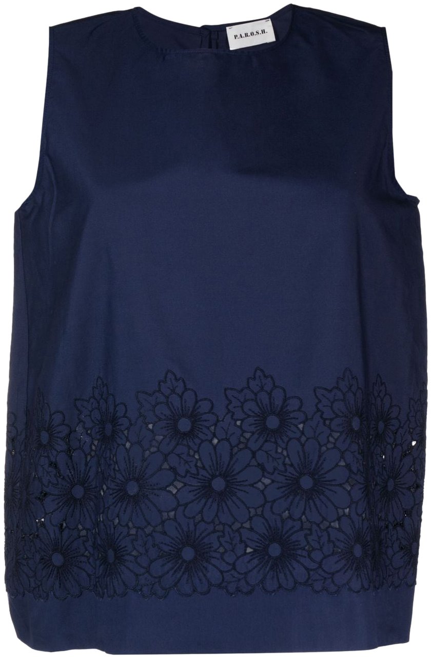P.A.R.O.S.H. Top Blue Blauw
