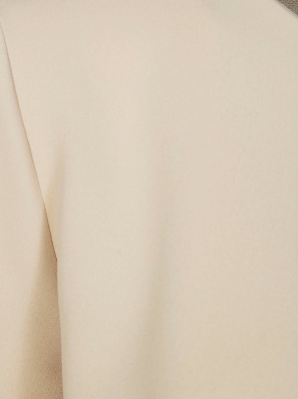 P.A.R.O.S.H. Soft Beige Boxy Cady Blouse Neutraal