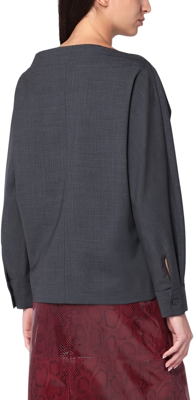 P.A.R.O.S.H. Shirts Anthracite Grijs