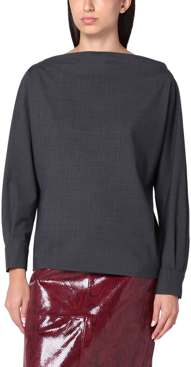 P.A.R.O.S.H. Shirts Anthracite Grijs