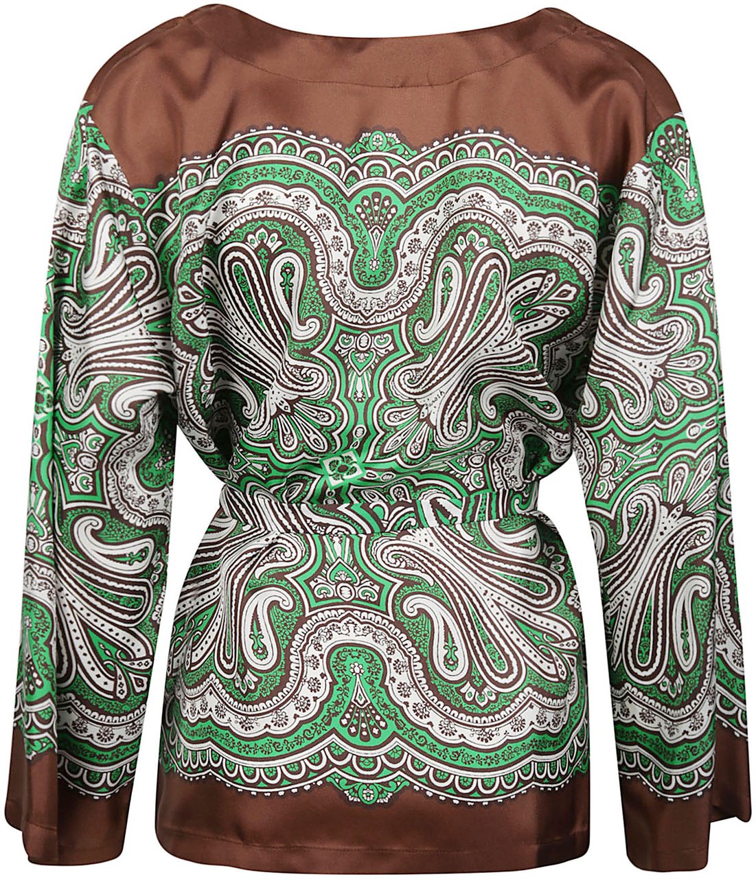 P.A.R.O.S.H. Skindy Blouse Green Groen