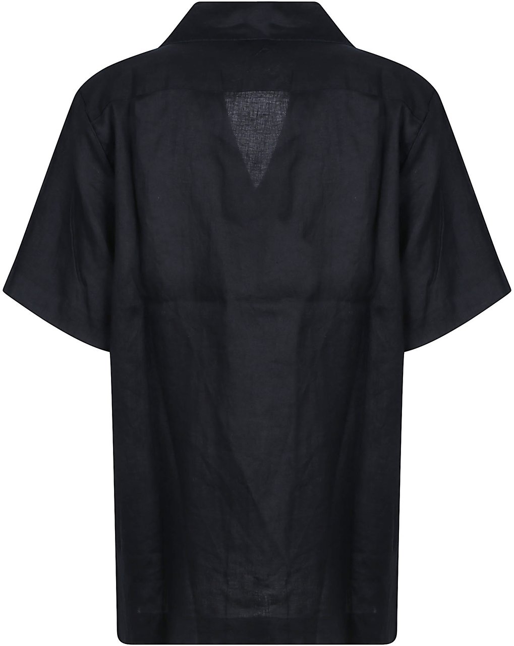 P.A.R.O.S.H. Beach25 Short Sleeve Shirt Black Zwart