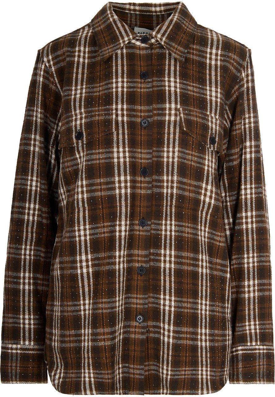 P.A.R.O.S.H. Shirts Fantasia Marrone Divers