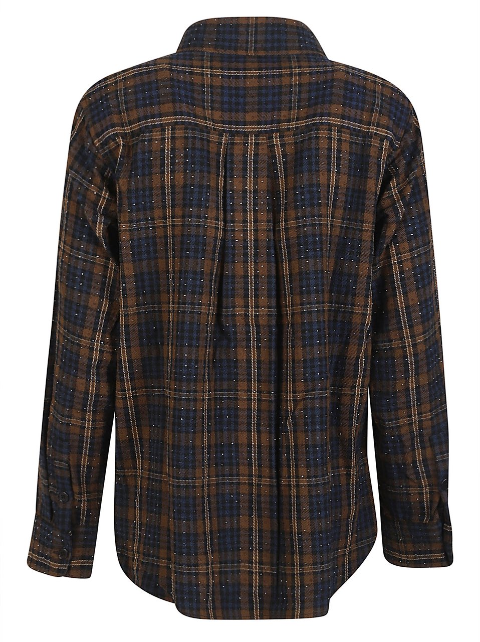 P.A.R.O.S.H. Core Long Sleeve Shirt Blue Blauw