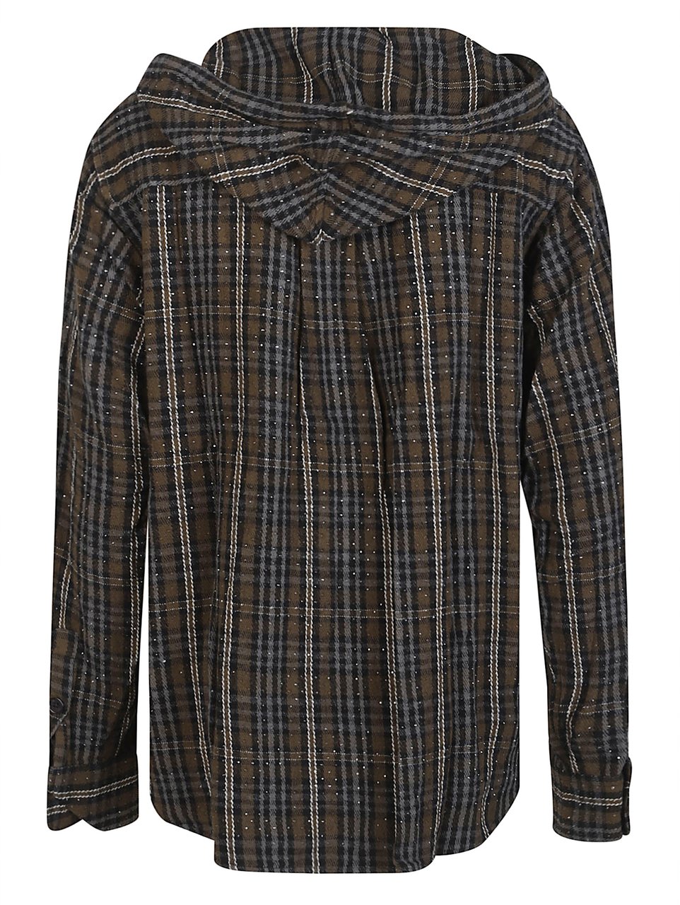 P.A.R.O.S.H. Core Long Sleeve Hoodie Shirt Green Groen