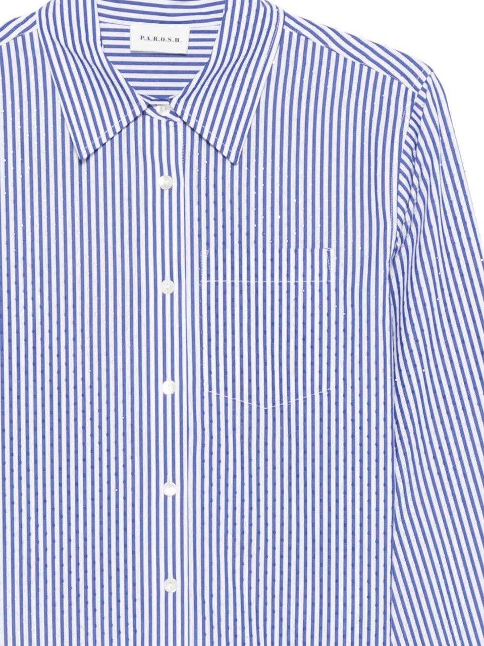 P.A.R.O.S.H. Shirts Blue Blauw