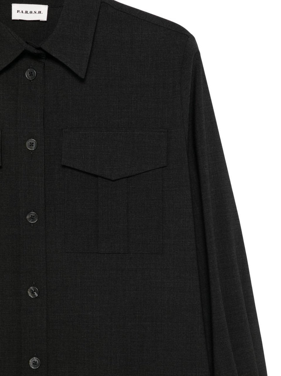 P.A.R.O.S.H. Shirts Dark Brown Bruin