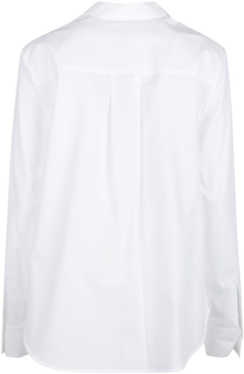 P.A.R.O.S.H. Cioccolato Long Sleeve Shirt White Wit