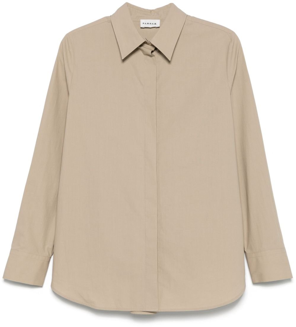 P.A.R.O.S.H. Shirts Beige Beige
