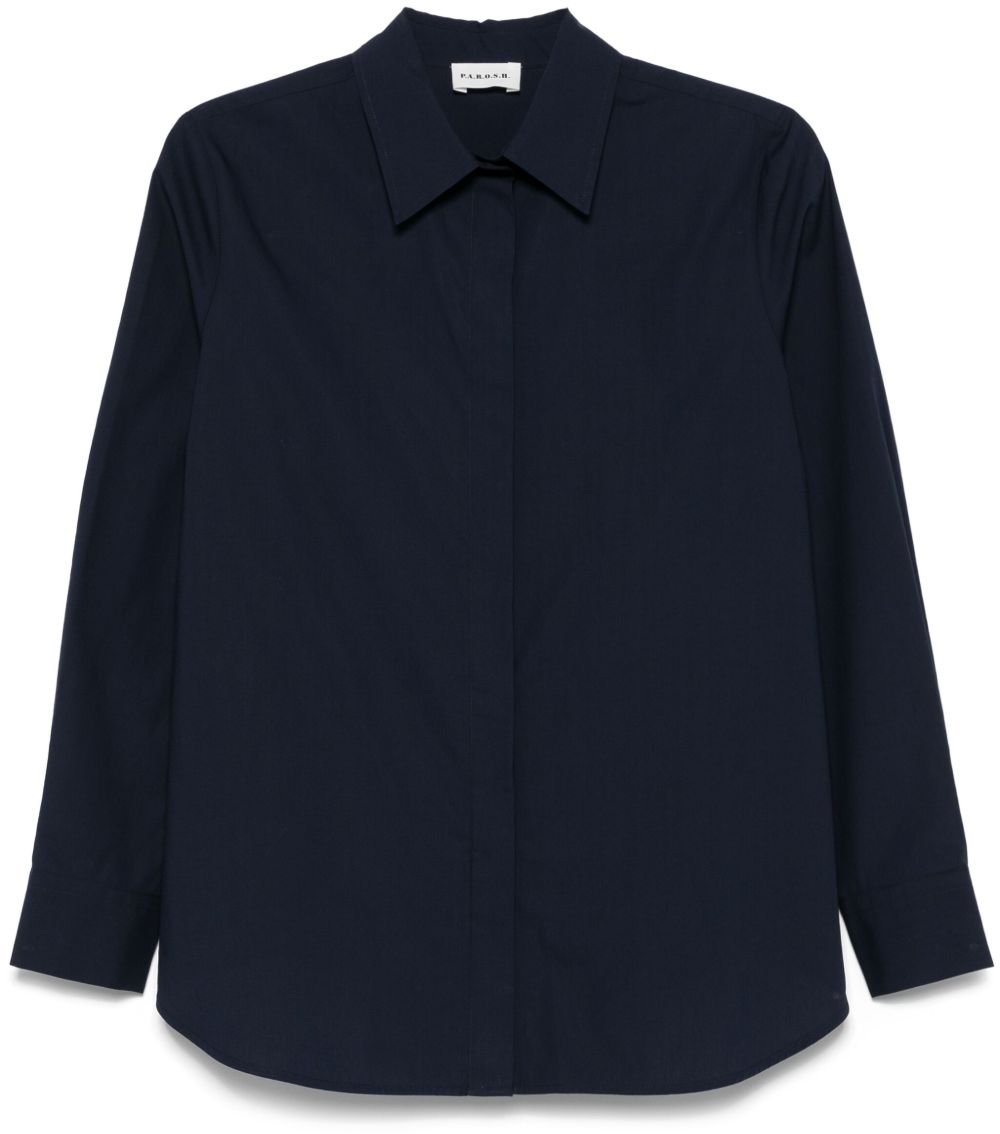P.A.R.O.S.H. Shirts Blue Blauw