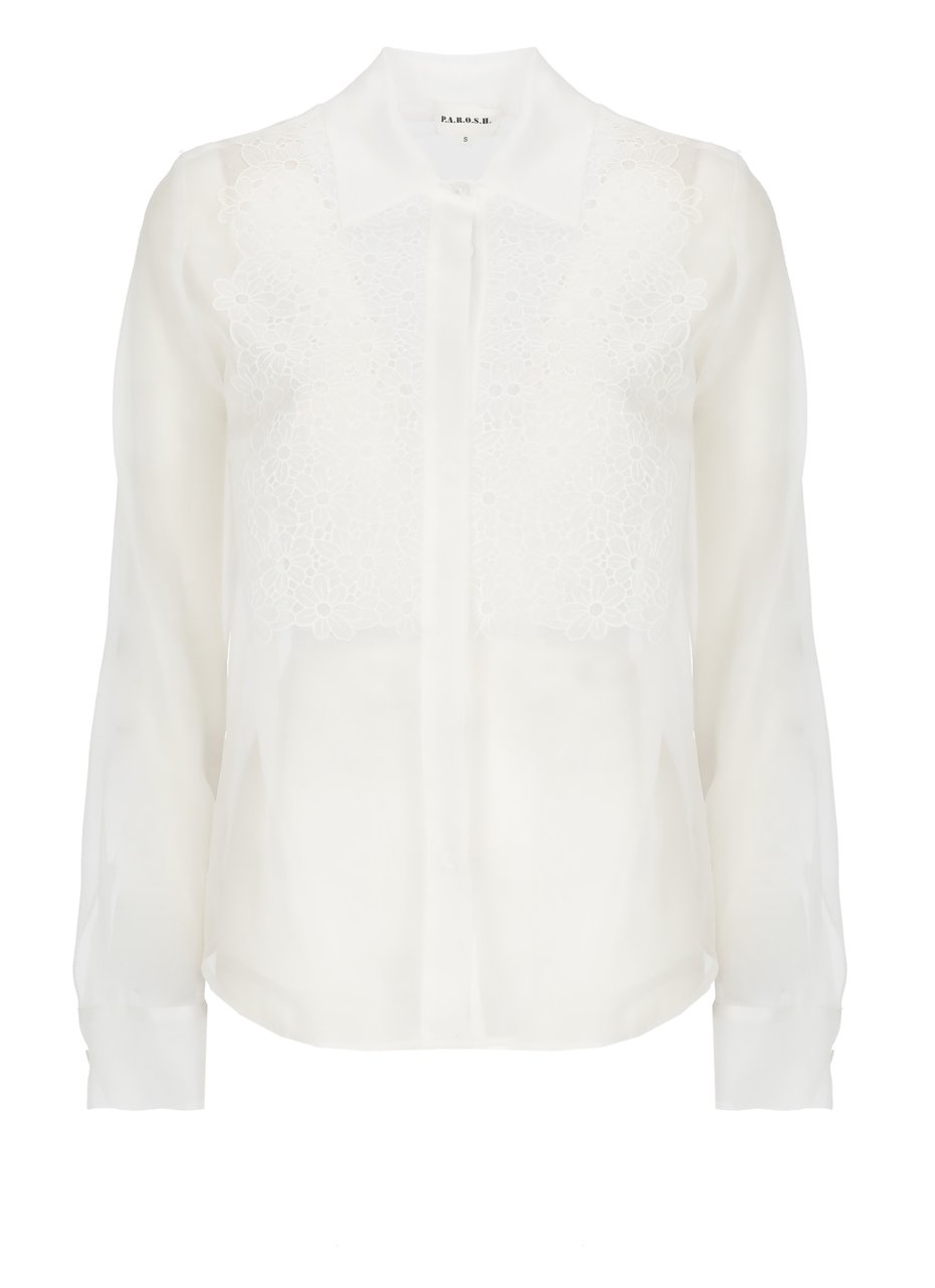 P.A.R.O.S.H. Shirts White Wit