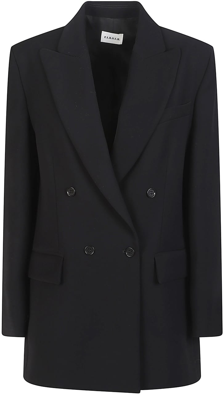 P.A.R.O.S.H. Poker25 Jacket Black Zwart