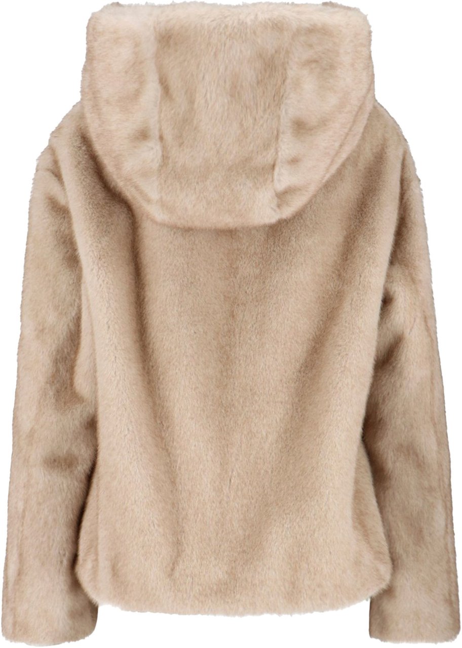 P.A.R.O.S.H. Coats Fantasia Sabbia Beige