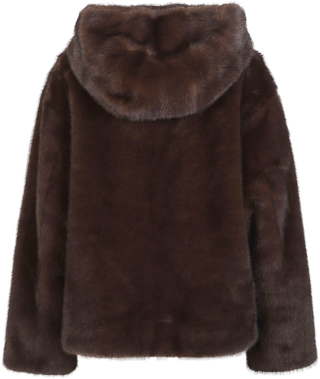 P.A.R.O.S.H. Pulse Ecofur Jacket Brown Bruin