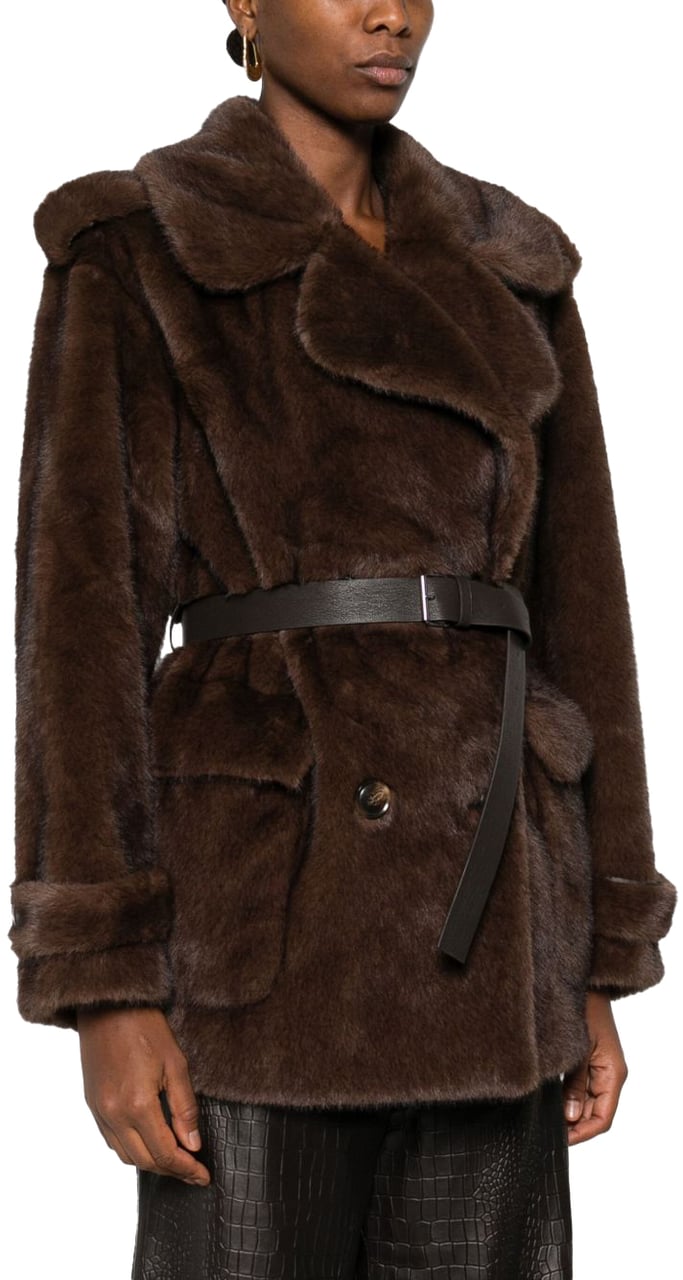 P.A.R.O.S.H. Coats Brown Bruin