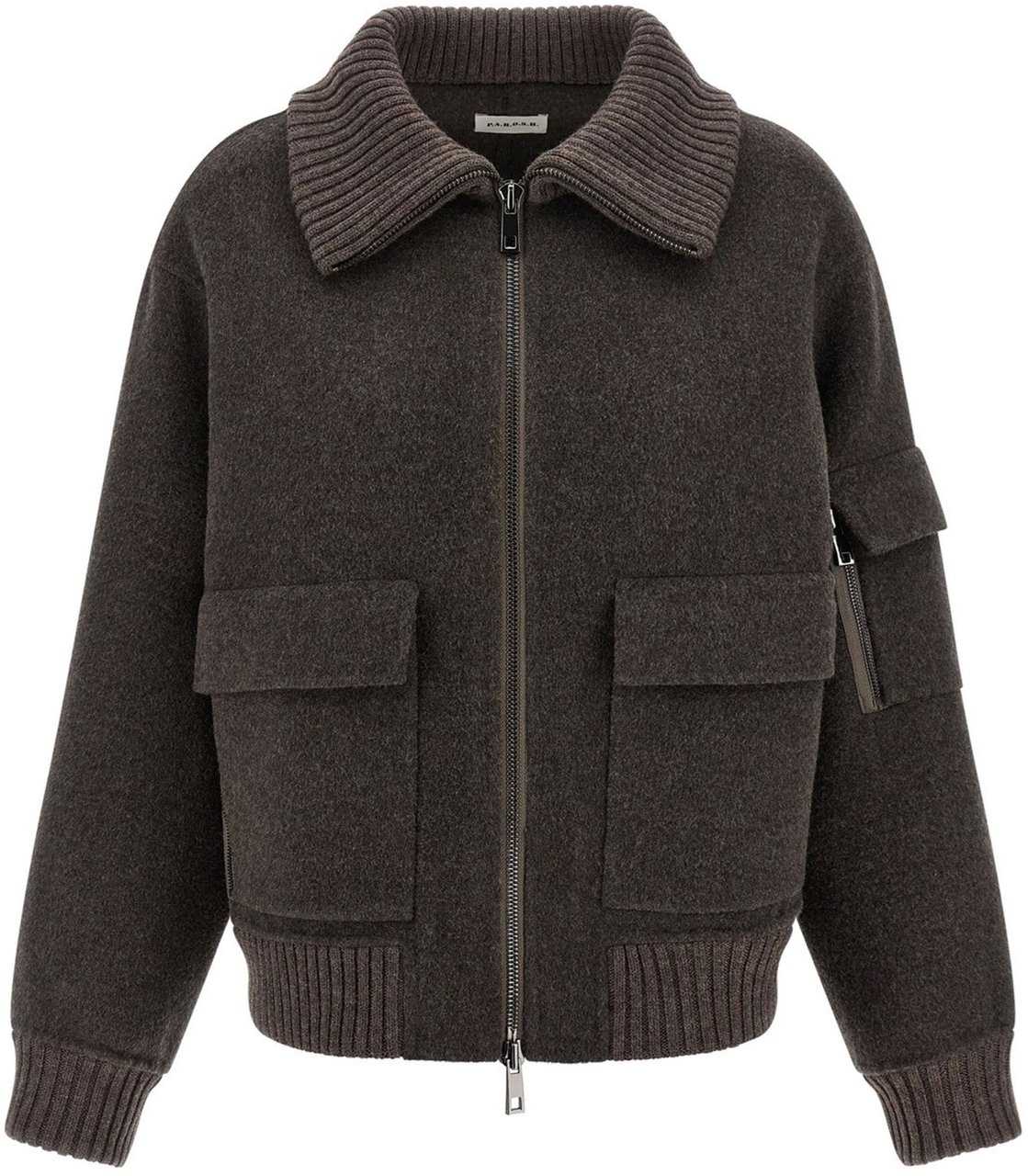 P.A.R.O.S.H. Coats Fantasia Testa Di Mo Bruin