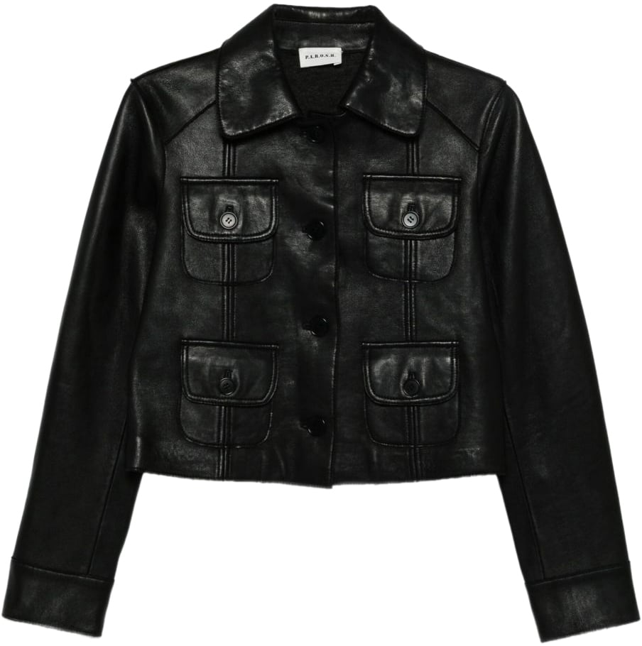 P.A.R.O.S.H. Jackets Black Zwart