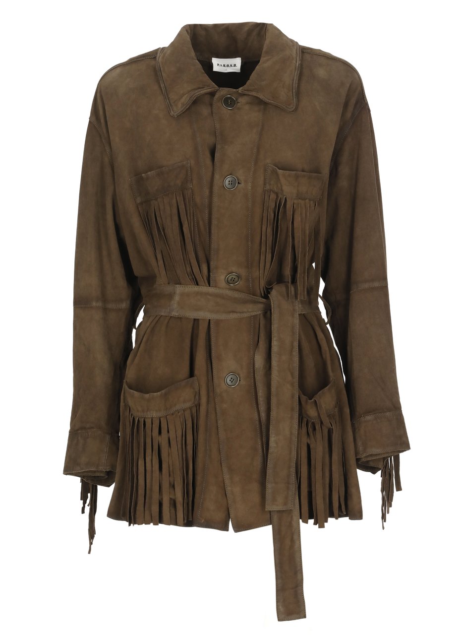 P.A.R.O.S.H. Jackets Brown Bruin