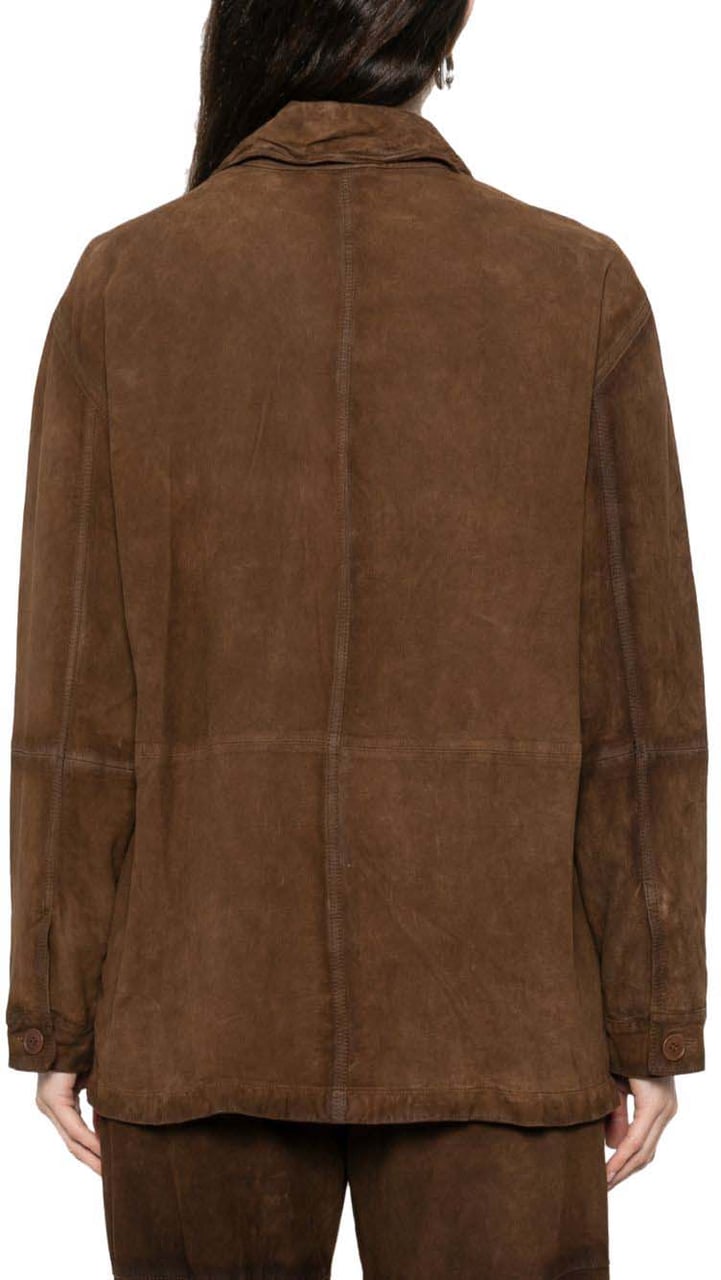 P.A.R.O.S.H. Jackets Leather Brown Bruin