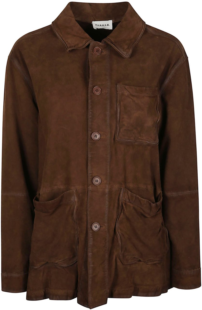 P.A.R.O.S.H. Marfa Jacket Brown Bruin