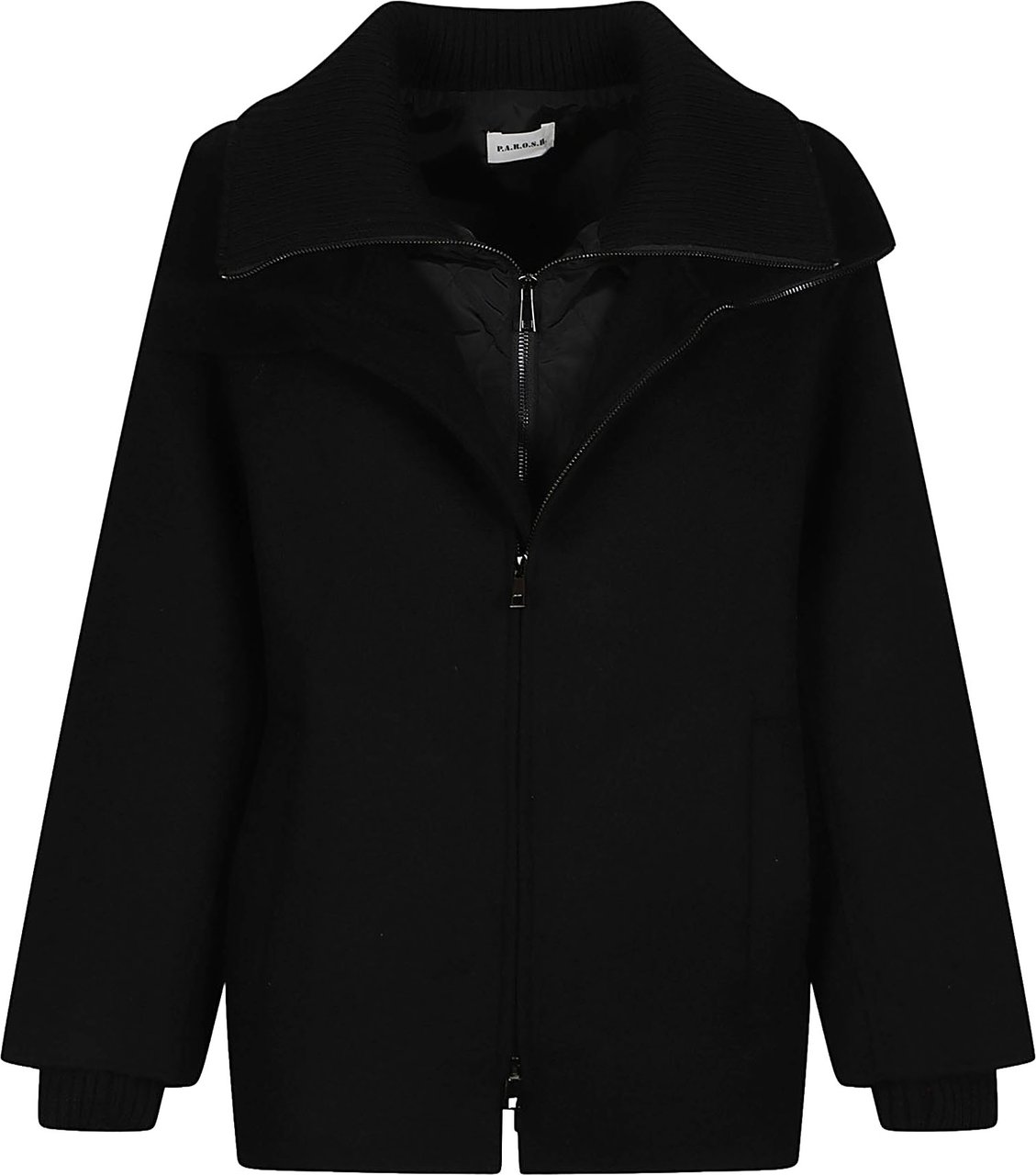 P.A.R.O.S.H. Leak26 Jacket Black Zwart