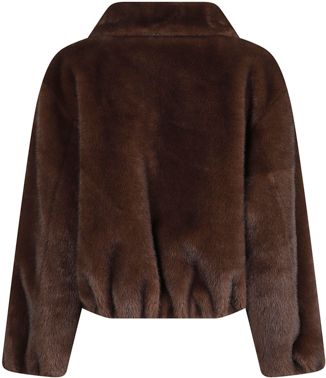 P.A.R.O.S.H. Pulse26 Faux Fur Jacket Brown Bruin