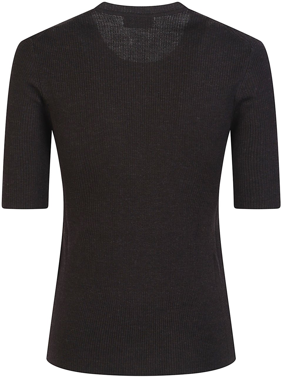 P.A.R.O.S.H. Leila Short Sleeve Sweater Brown Bruin