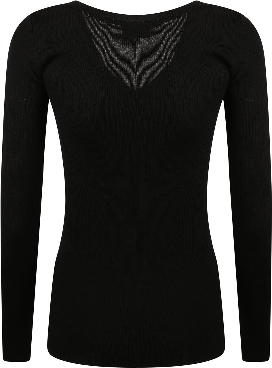 P.A.R.O.S.H. Leila Sweater Black Zwart