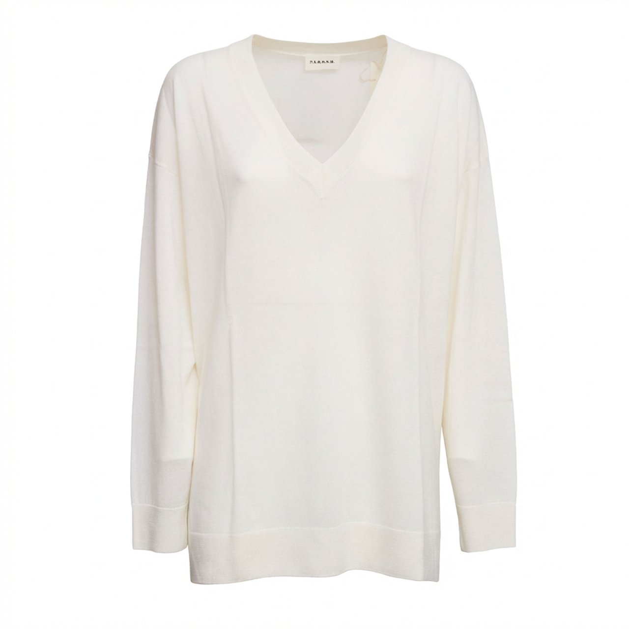 P.A.R.O.S.H. Linfa V-Neck Over Sweater Wit