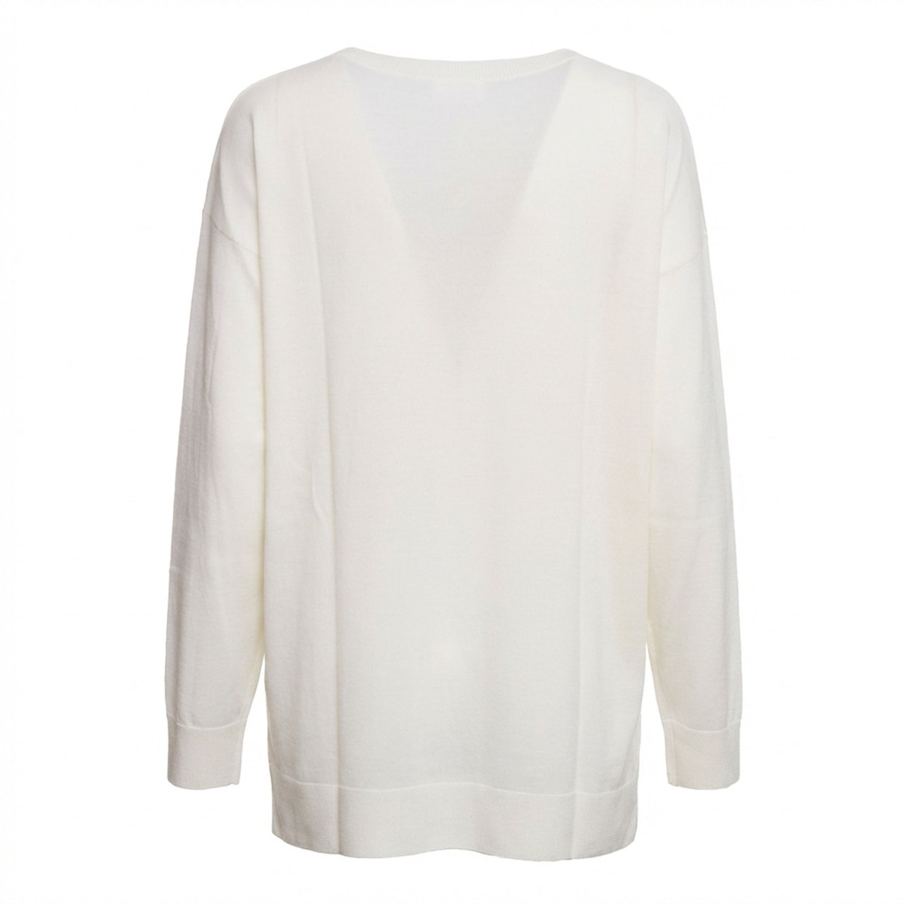 P.A.R.O.S.H. Linfa V-Neck Over Sweater Wit