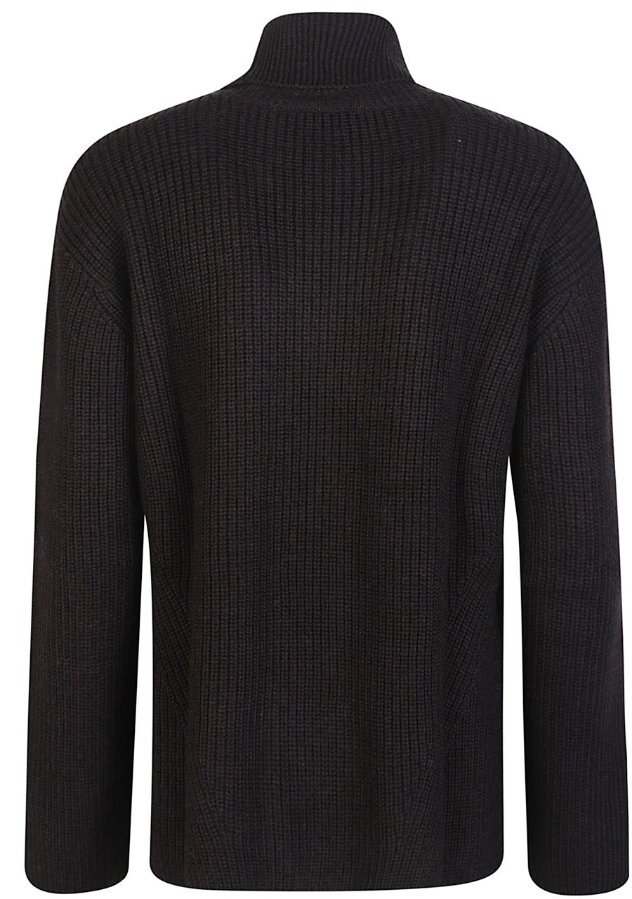 P.A.R.O.S.H. Ladyblum Turtle Neck Sweater Brown Bruin