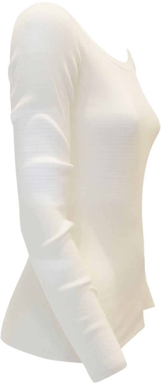 P.A.R.O.S.H. PAROSH D540713 002 CREAM COTTON CIPRIA24 SWEATER Beige