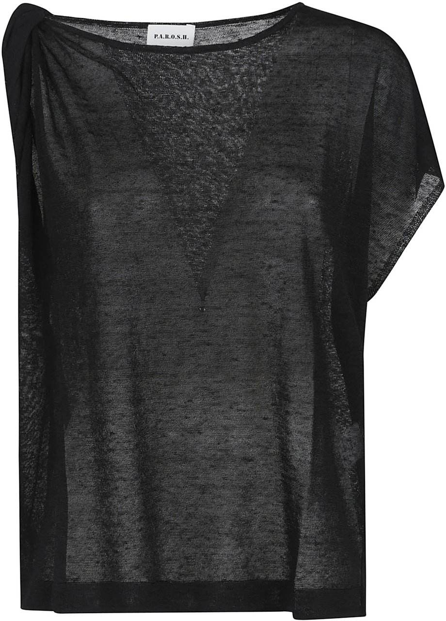 P.A.R.O.S.H. Babylon Sweater Black Zwart