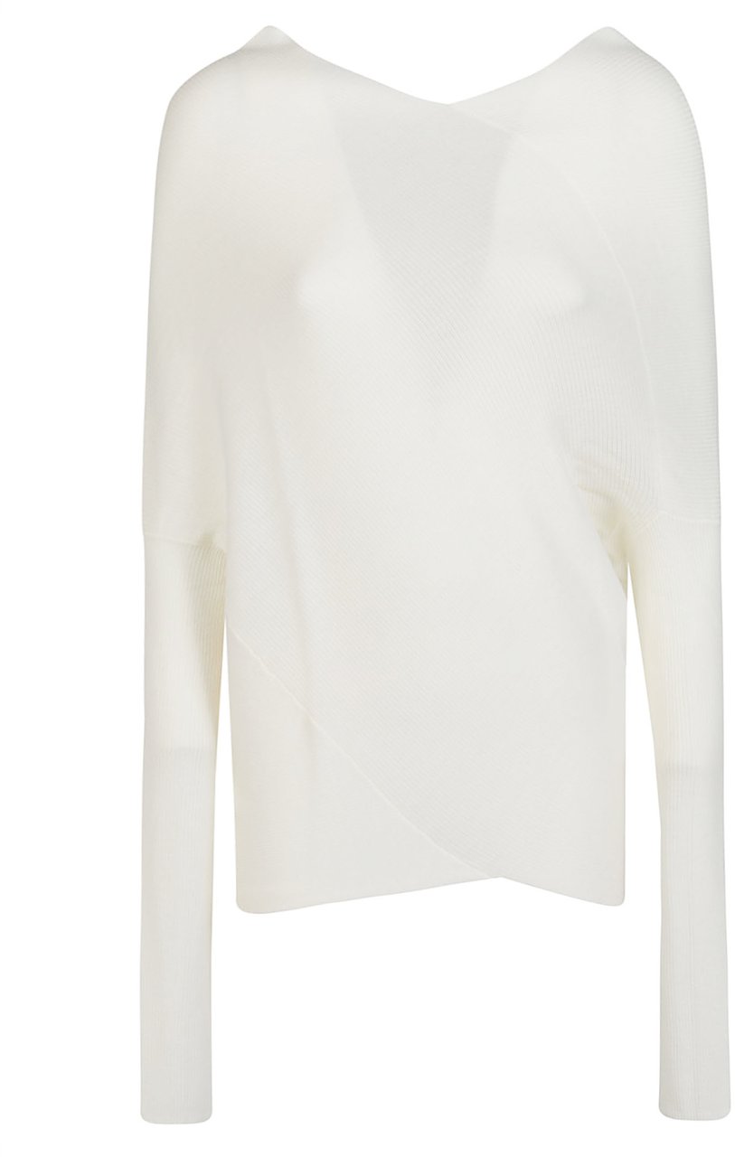 P.A.R.O.S.H. Leila Long Sleeve Sweater Nude & Neutrals Beige