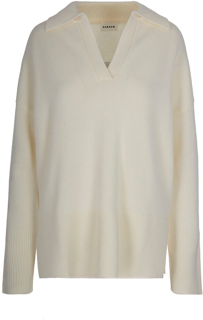 P.A.R.O.S.H. Sweaters Cream Wit