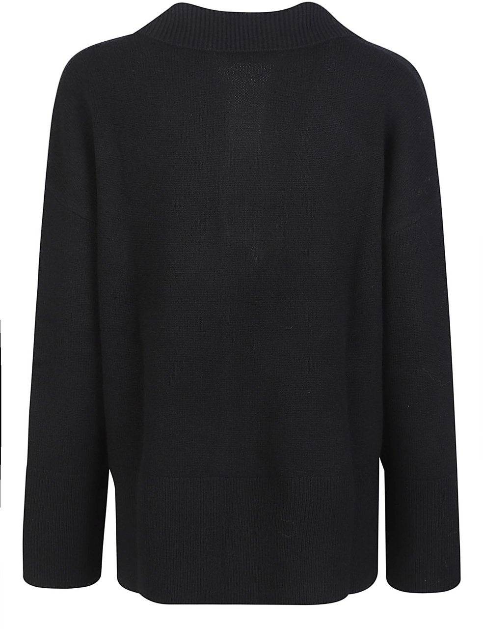 P.A.R.O.S.H. Loira Polo Neck Sweater Black Zwart