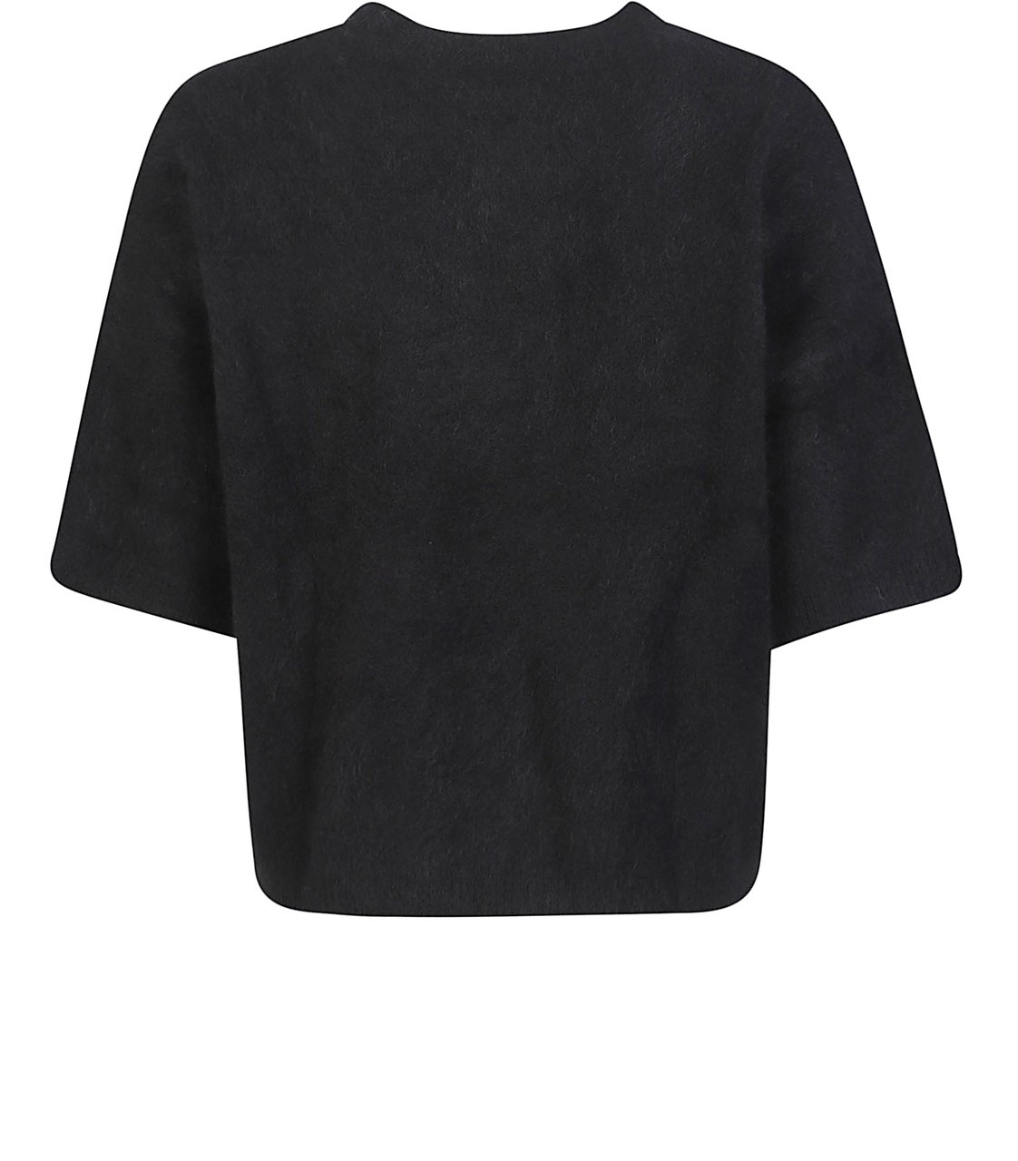 P.A.R.O.S.H. Lacoon Half Sleeve Sweater Black Zwart
