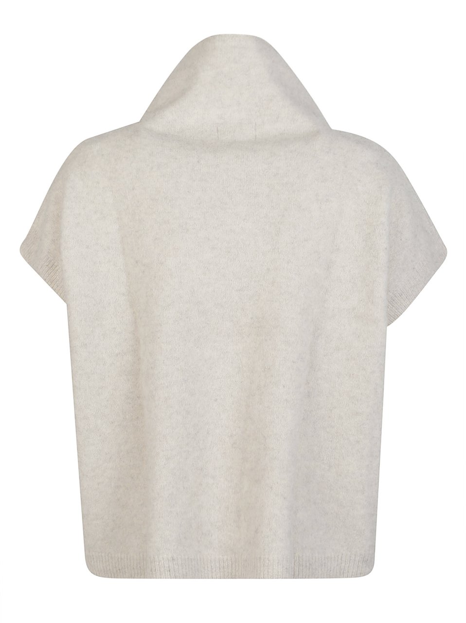 P.A.R.O.S.H. Lacoon Short Sleeve Sweater Nude & Neutrals Beige