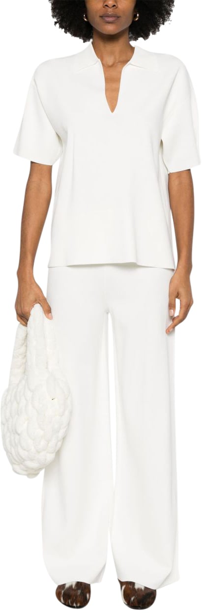 P.A.R.O.S.H. Trousers Cream Wit